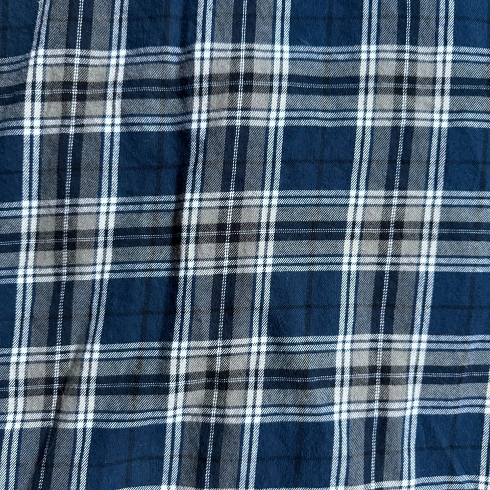RedHead Men's 2XL Blue Plaid Flannel Shirt 100% Cotton - Picture 10 of 10